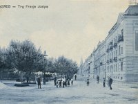 Trg Franje Josipa (današnji Trg kralja Tomislava), oko 1905. godine